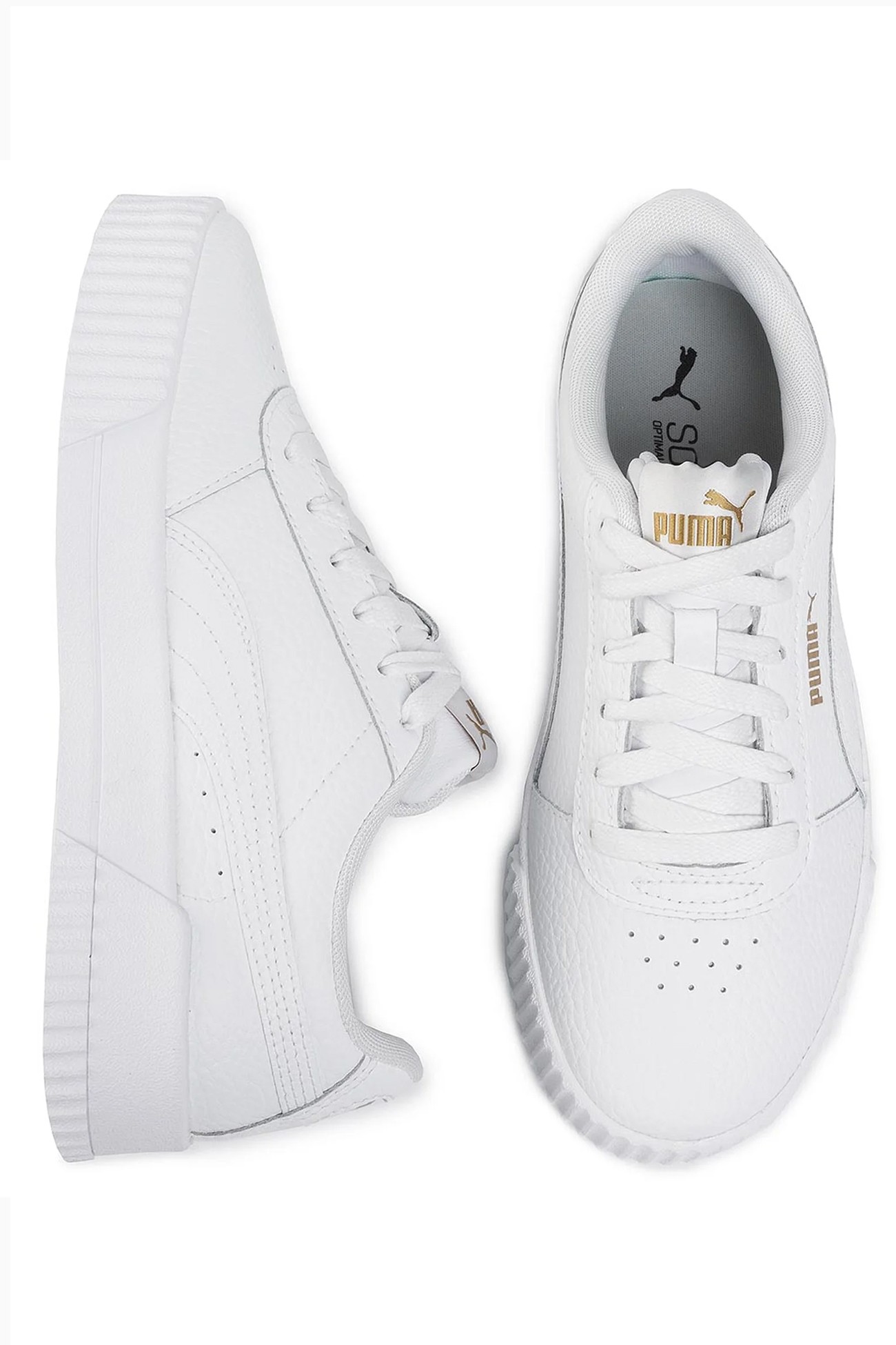 Кросівки жіночі Puma Carina Lux L білі 37028102 изображение 2