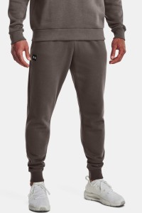Штани чоловічі Under Armour Rival Fleece Joggers коричневі 1357128-176 изображение 2