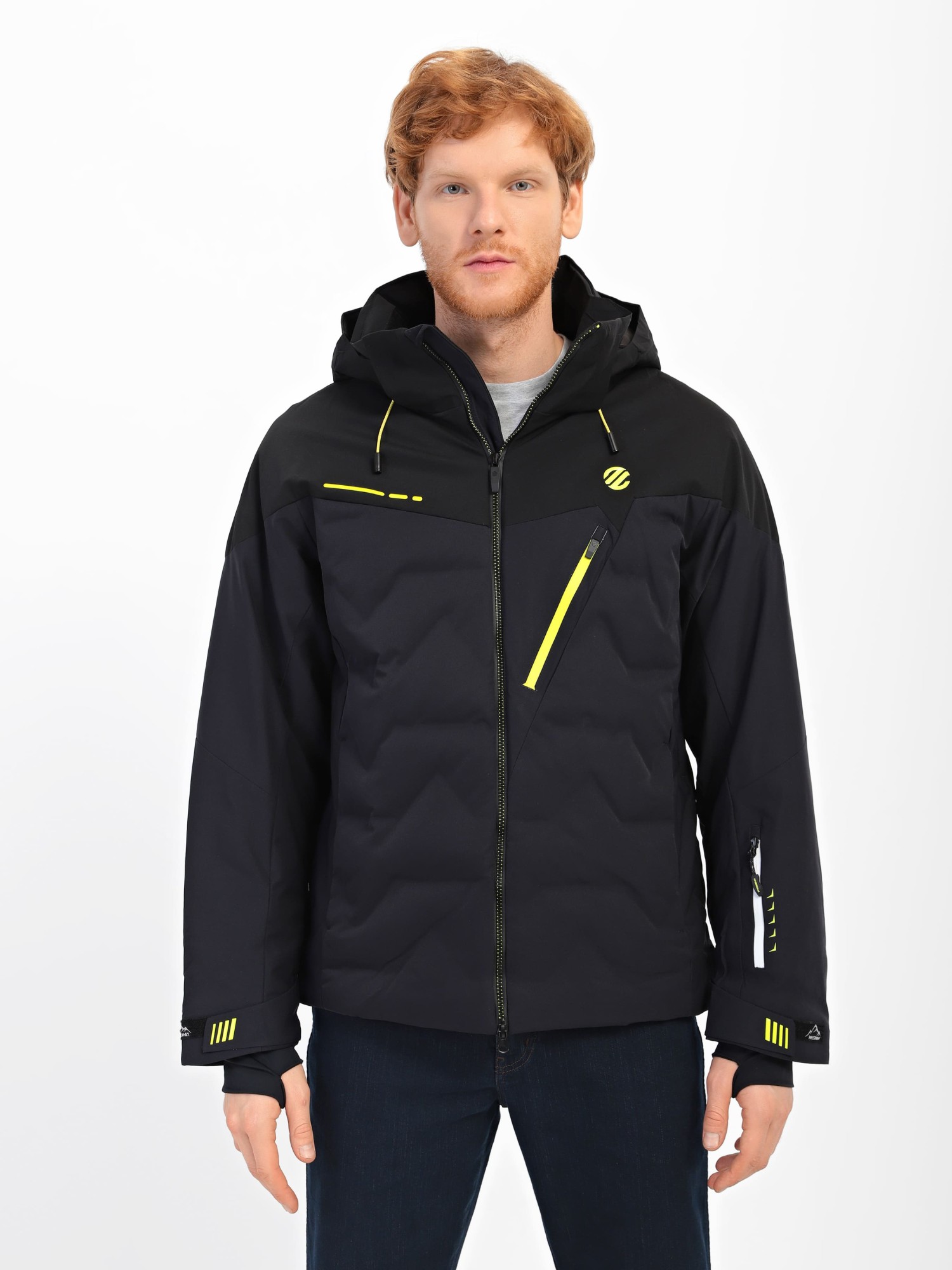 Куртка горнолыжная мужская WHS темно-серая 512509-020 изображение 2