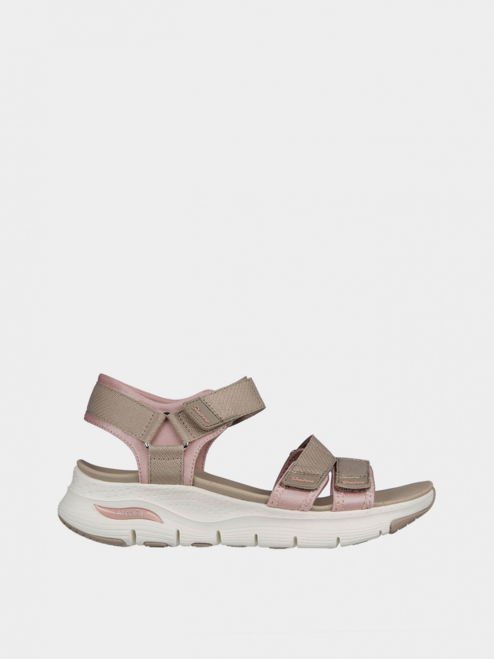 Сандалі жіночі Skechers Arch Fit бежеві 119305 TPPK — фото 2
