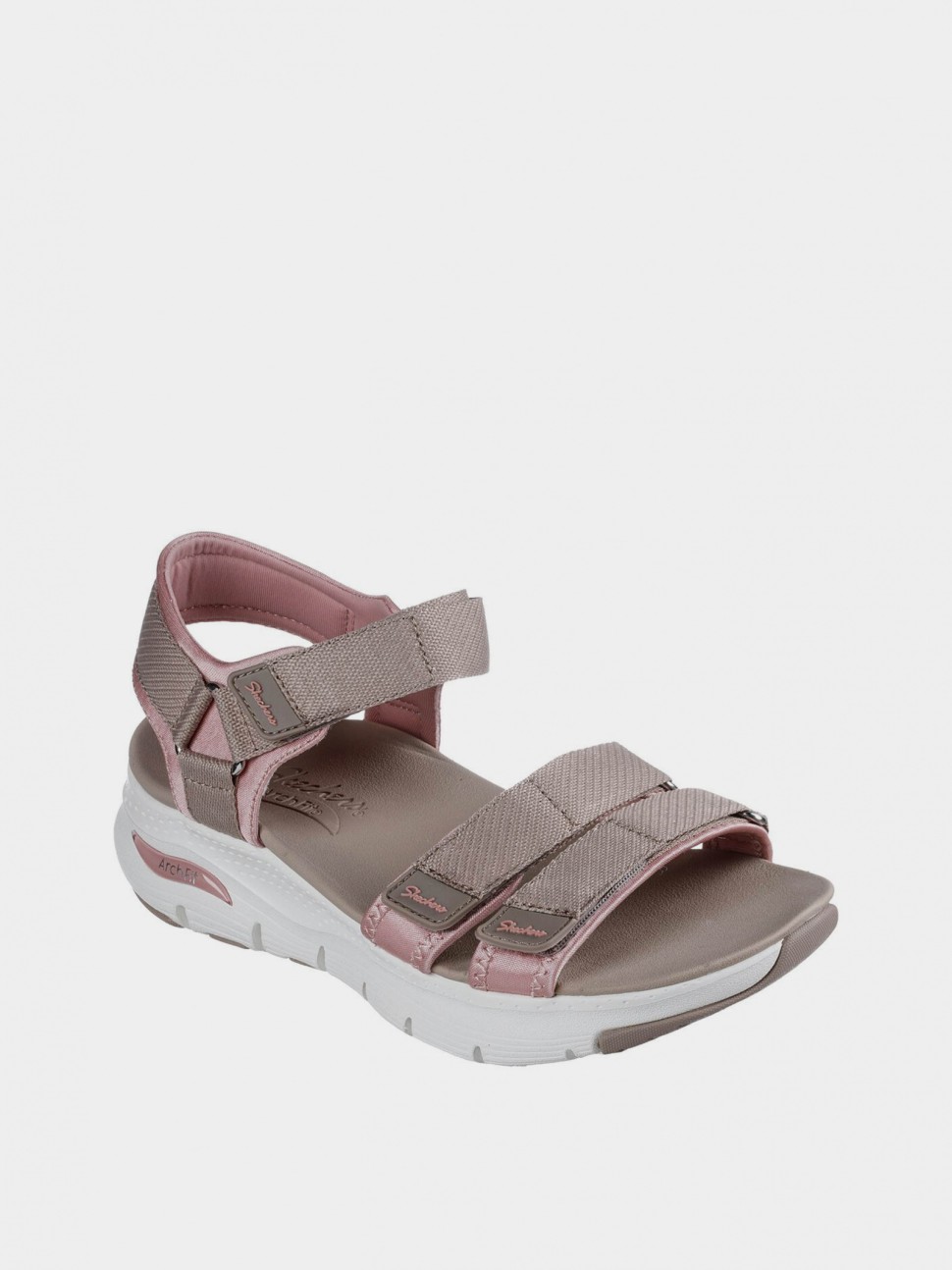 Сандалі жіночі Skechers Arch Fit бежеві 119305 TPPK — фото 6