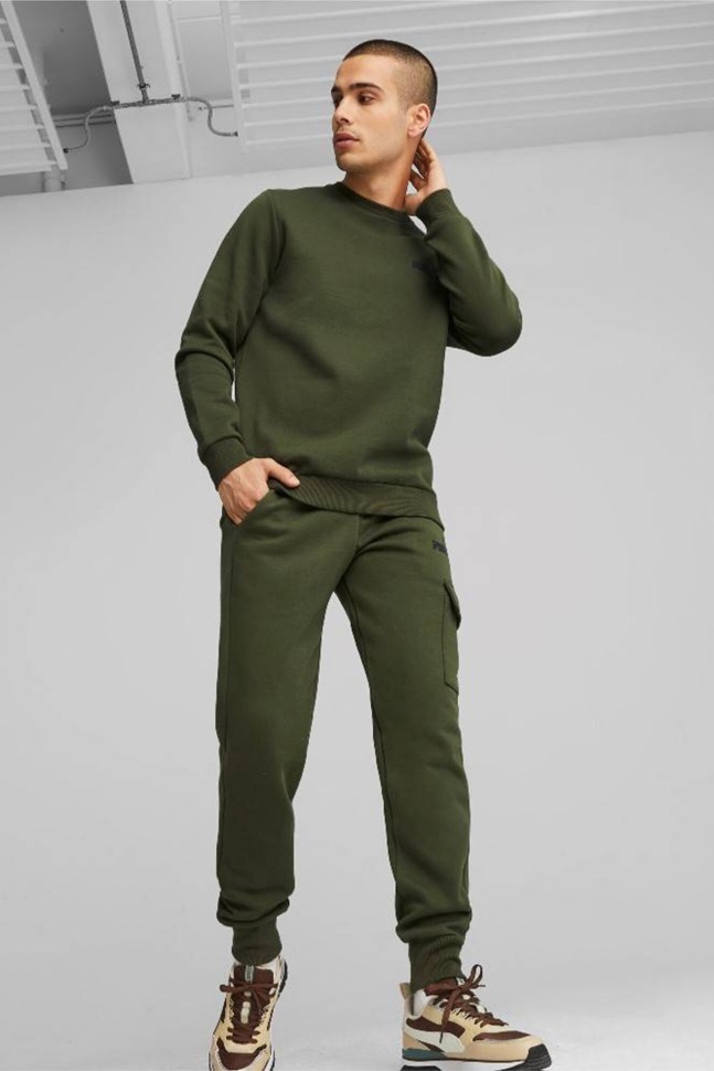 Штани чоловічі Puma ESS Cargo Pants хакі 84580231 изображение 2
