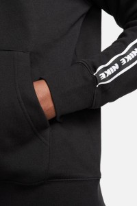 Костюм чоловічий Nike M NK CLUB FLC GX HD TRK SUIT чорний FB7296-010 изображение 4
