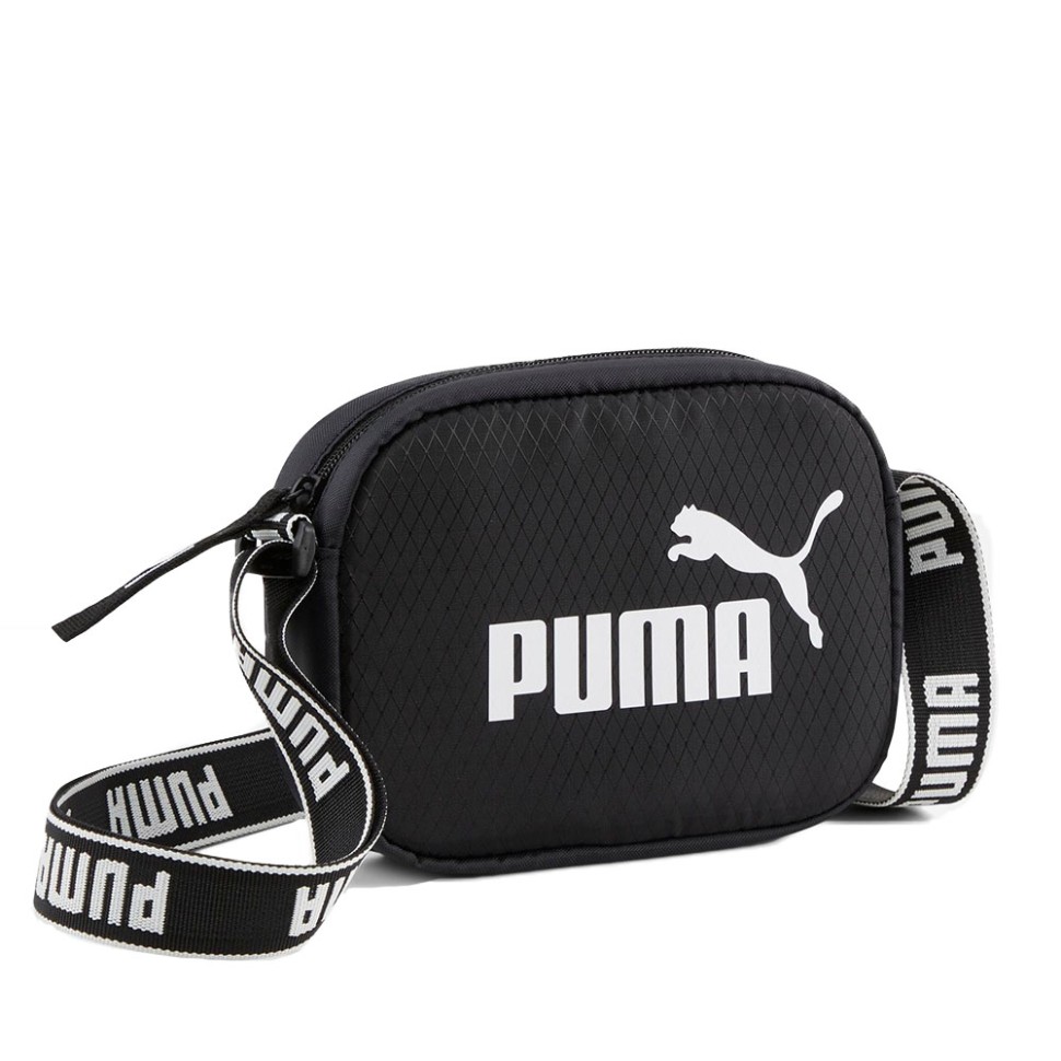 Сумка жіноча Puma Core Base Cross Body Bag чорна 07985301 — фото 1