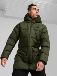 Куртка чоловіча Puma Protective Hooded Down Coat хакі 67537831 изображение 2