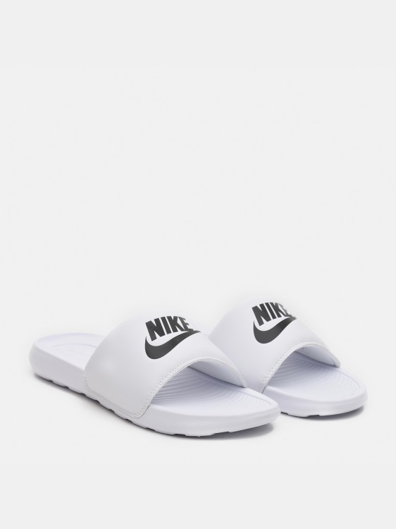 Пляжне взуття жіноче Nike W NIKE VICTORI ONE SLIDE біле CN9677-100 изображение 3