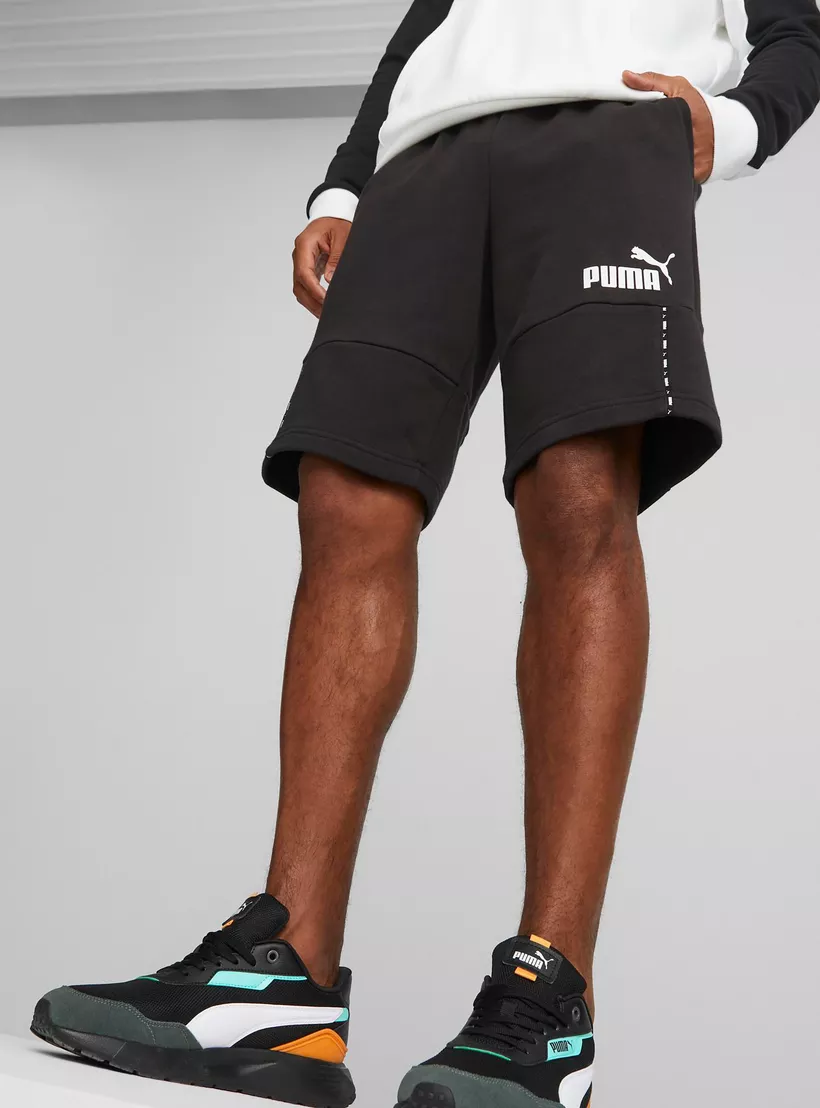 Шорти чоловічі Puma ESS BLOCK x TAPE Shorts 10" TR чорні 67334401 — фото 3