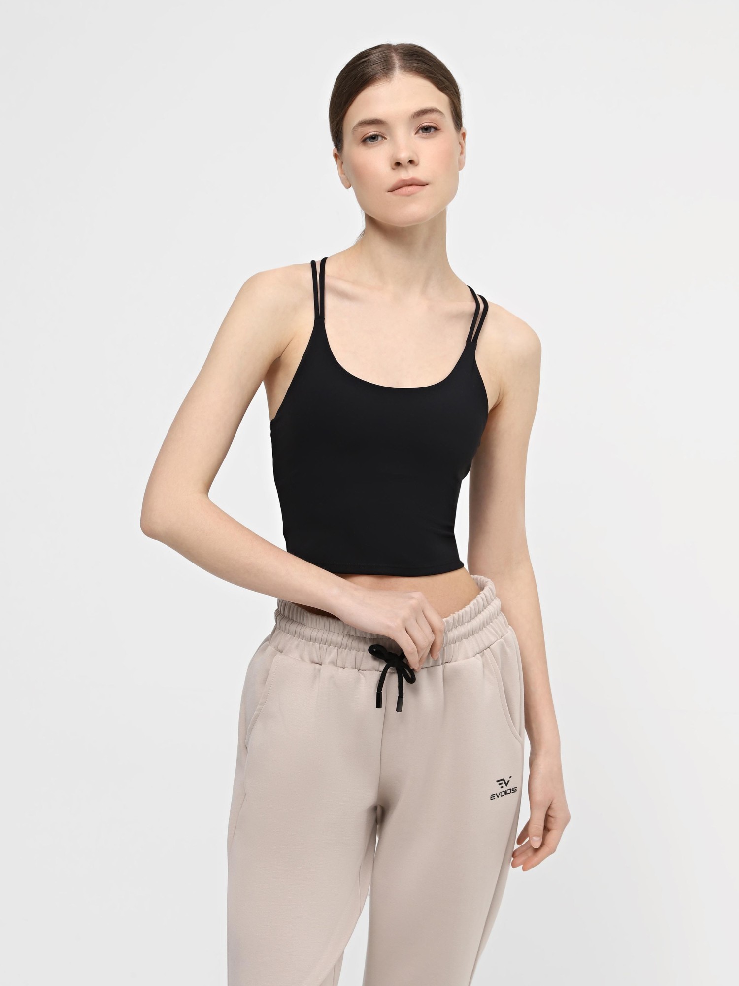 Майка жіноча Evoids Launt чорна 142409-010 изображение 2