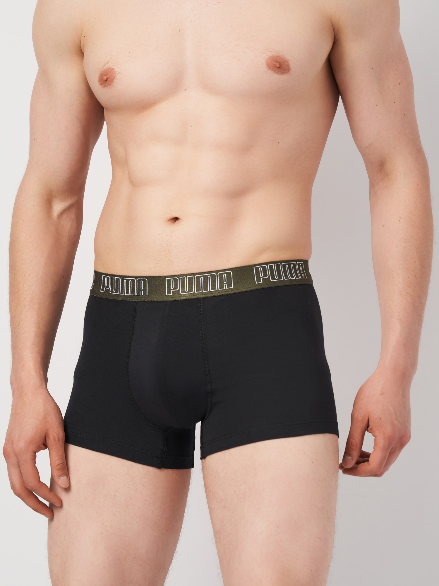 Боксеры мужские Puma EVERYDAY TRUNK 2P мультицвет 93832108 изображение 4