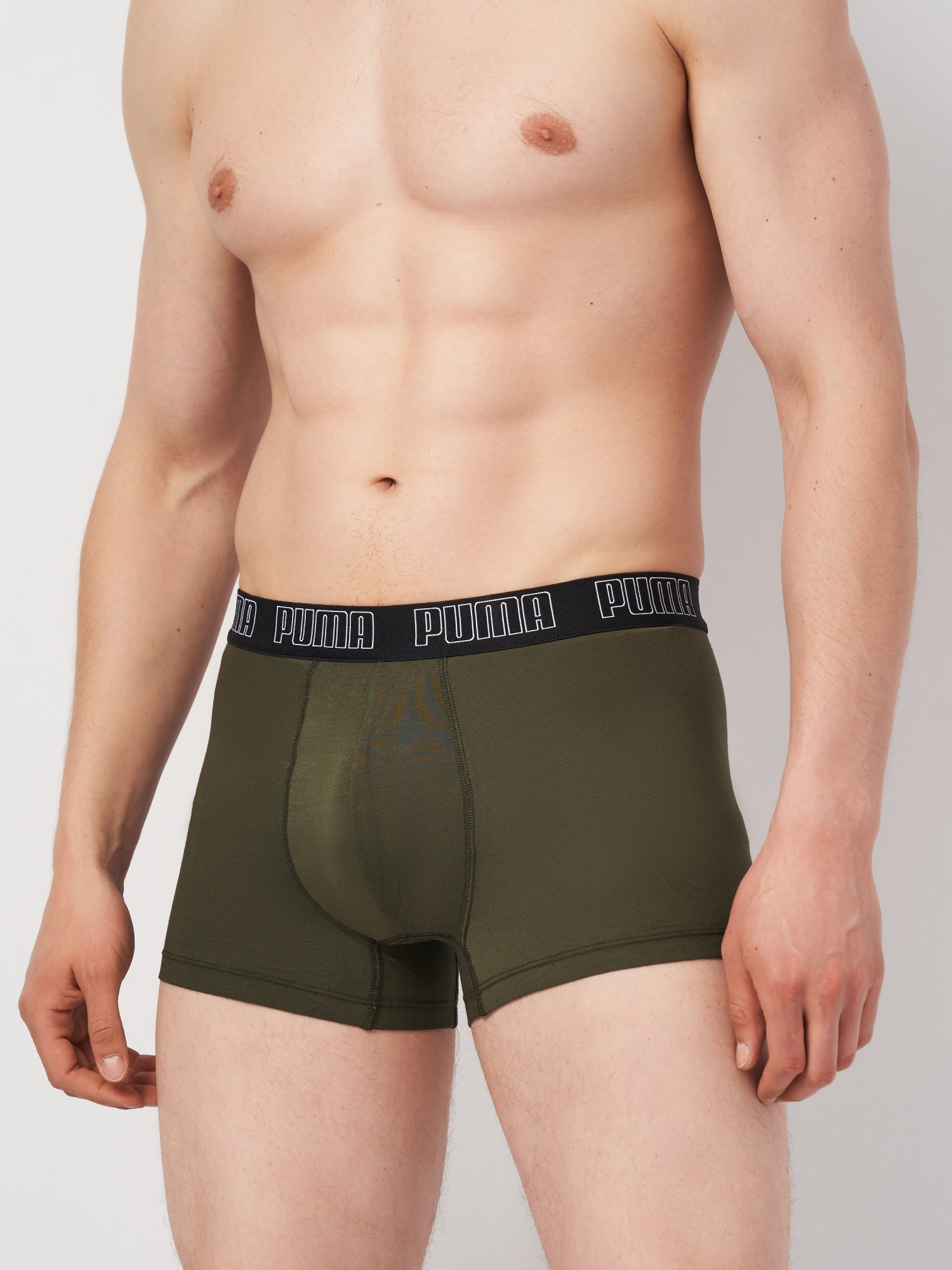 Боксеры мужские Puma EVERYDAY TRUNK 2P мультицвет 93832108 изображение 5