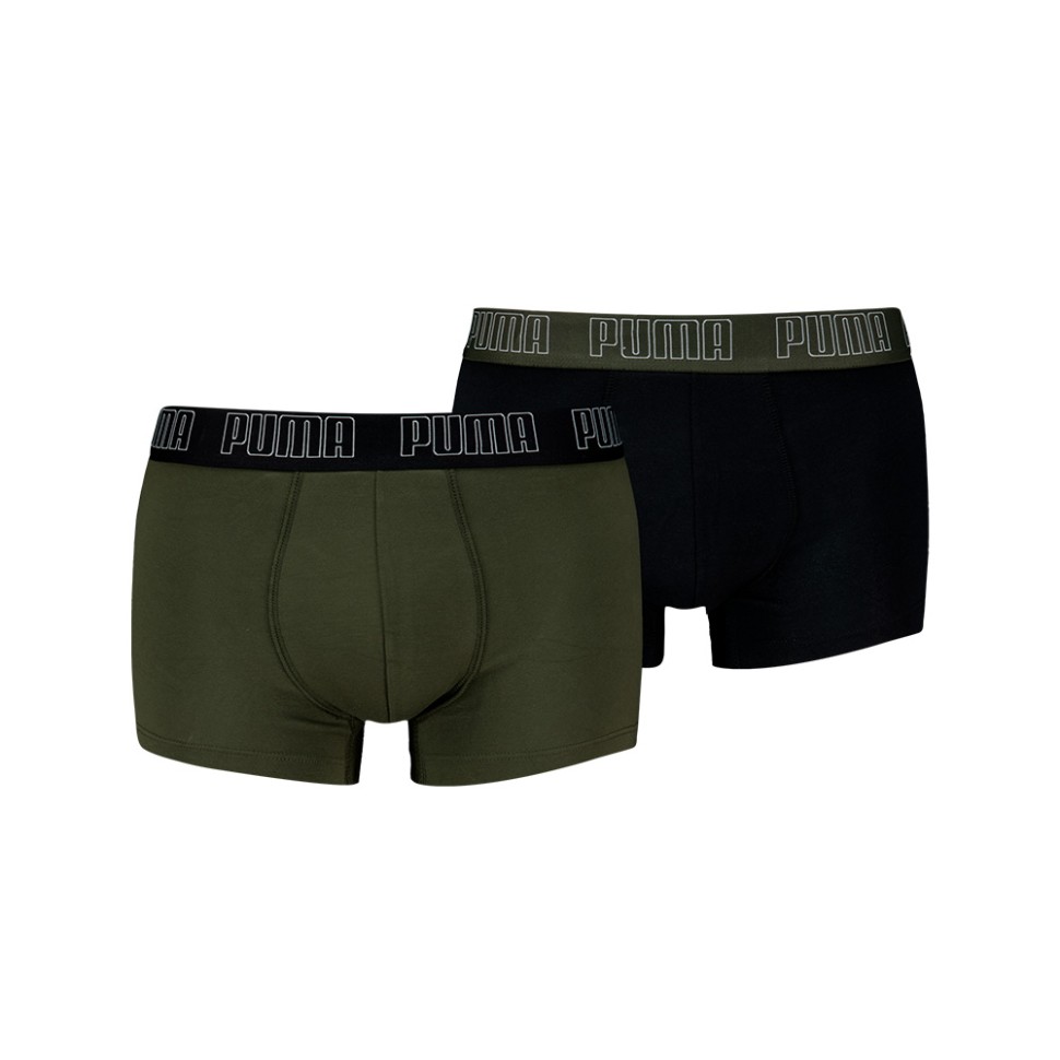 Нижнее белье мужское Puma EVERYDAY TRUNK 2P мультицвет 93832108 изображение 7