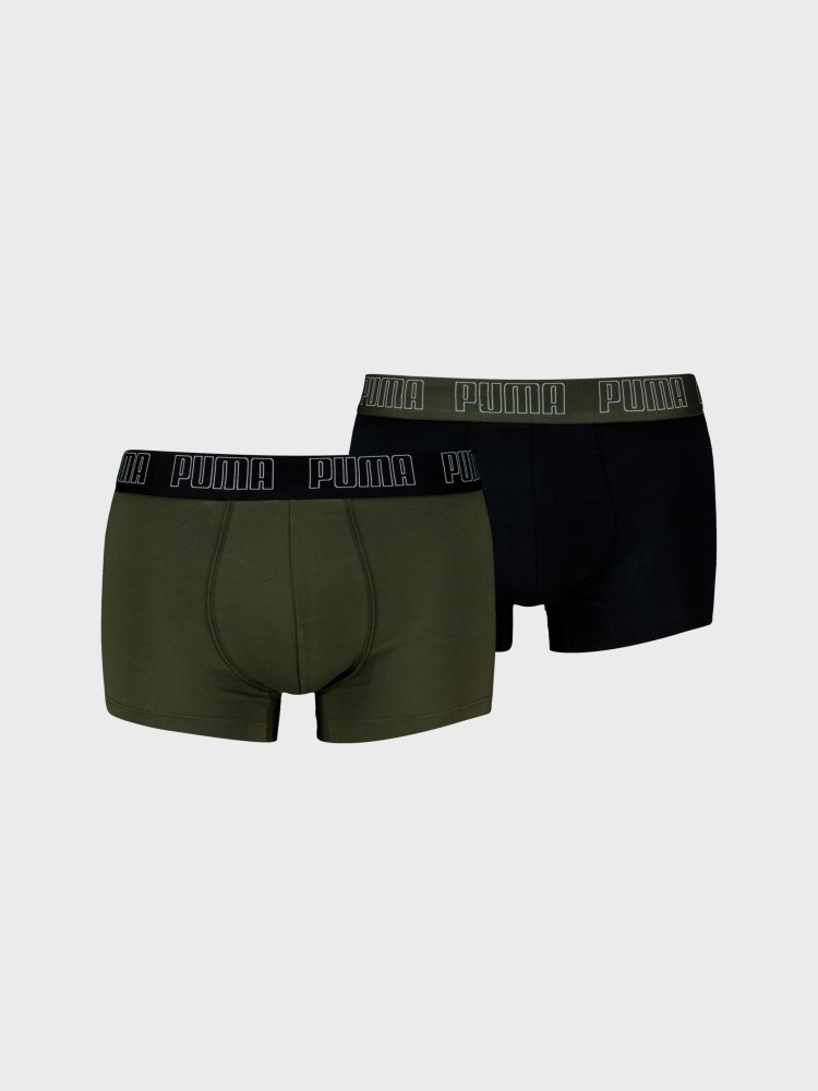 Нижнее белье мужское Puma EVERYDAY TRUNK 2P мультицвет 93832108 изображение 8