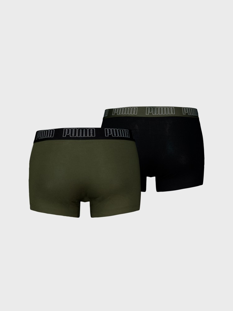 Нижнее белье мужское Puma EVERYDAY TRUNK 2P мультицвет 93832108 изображение 9