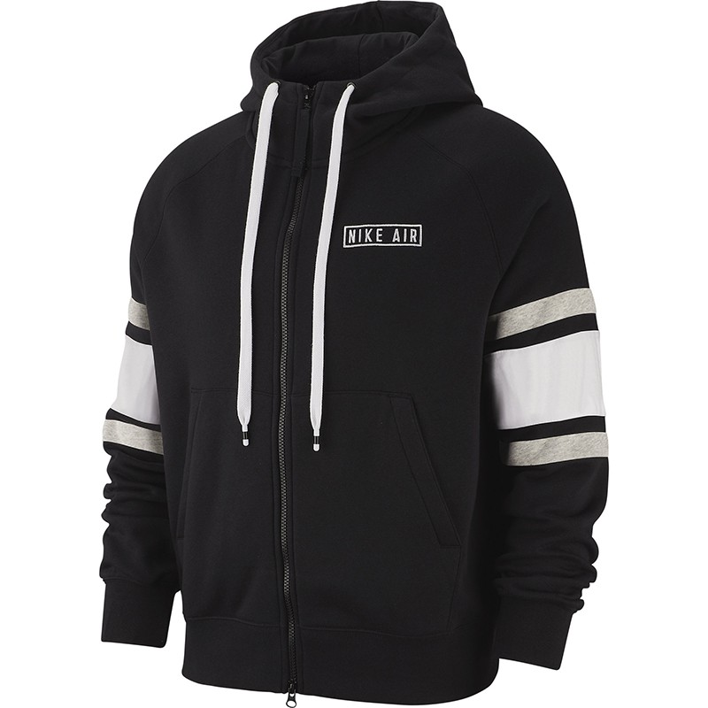 Толстовка чоловіча Nike Air Full Zip Fleece чорна BV5149-010  — фото 1