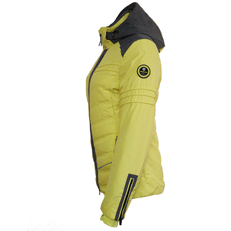 Куртка горнолыжная женская WHS желтая 559040-700 изображение 3