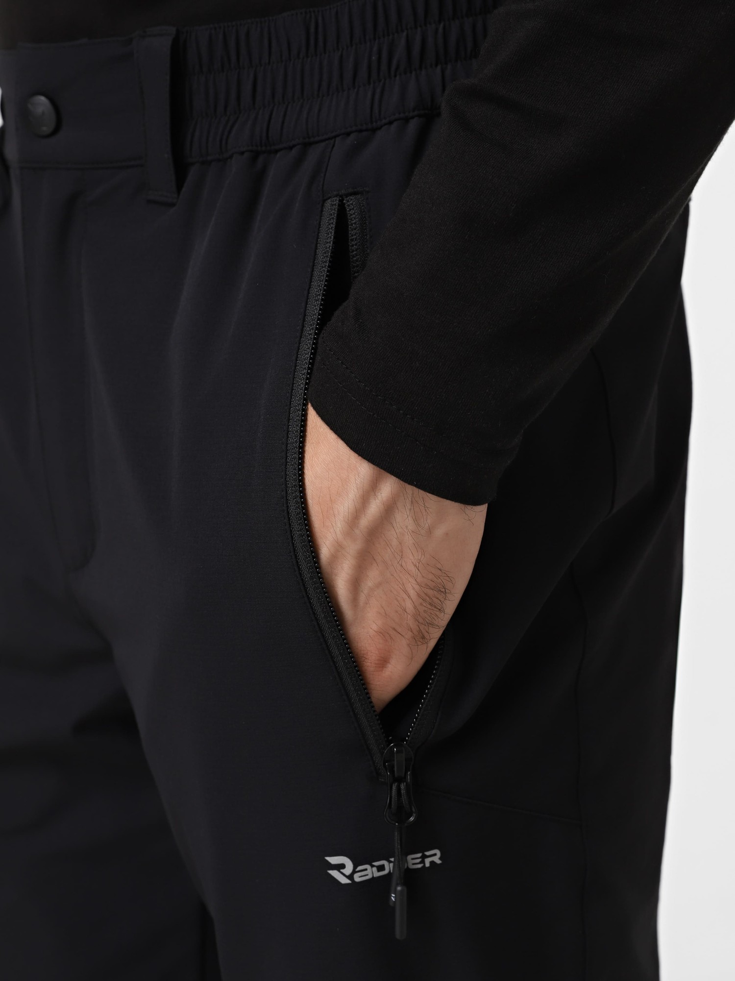Брюки мужские Radder Gevin черные 122501-010 изображение 5