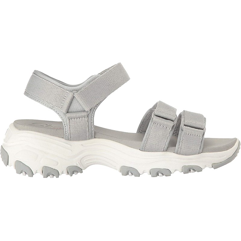 Сандалії жіночі Skechers D'LITES - FRESH CATCH сірі 31514-GRY — фото 4