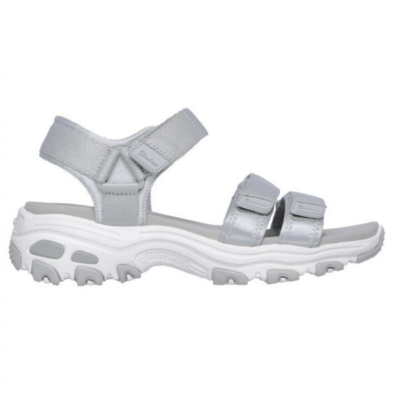 Сандалії жіночі Skechers D'LITES - FRESH CATCH сірі 31514-GRY — фото 1