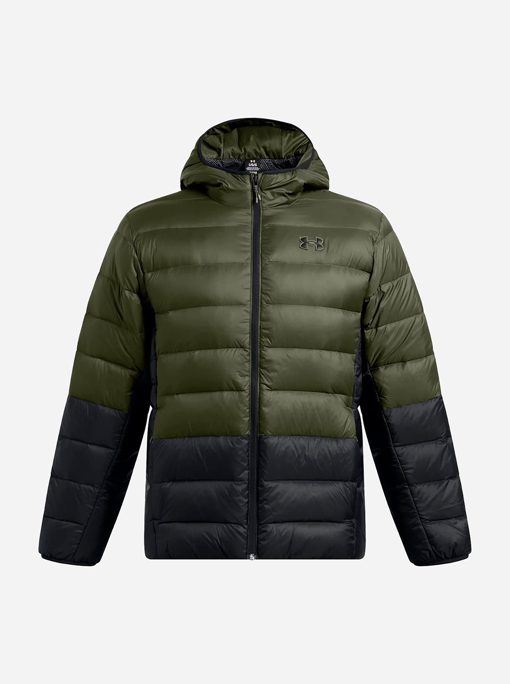 Куртка чоловіча Under Armour LEGEND DOWN HOODED JACKET оливкова 1385837-390 изображение 7