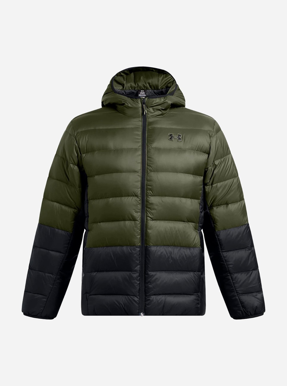 Куртка чоловіча Under Armour LEGEND DOWN HOODED JACKET оливкова 1385837-390 — фото 7