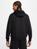 Толстовка мужская Nike M NSW SW AIR PO HOODY FLC BB черная HM0175-010 изображение 4