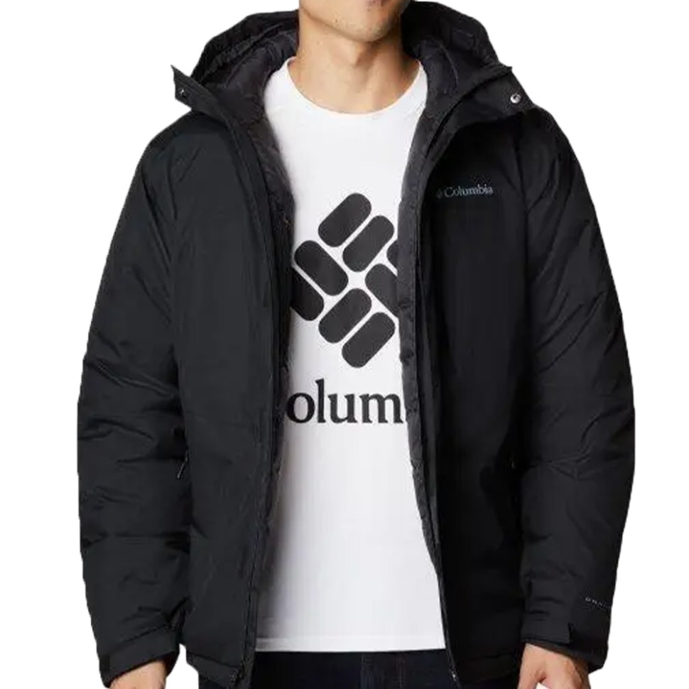 Куртка чоловіча Columbia Oak Harbor™ II Insulated Jacket чорна 2089431-010 — фото 1