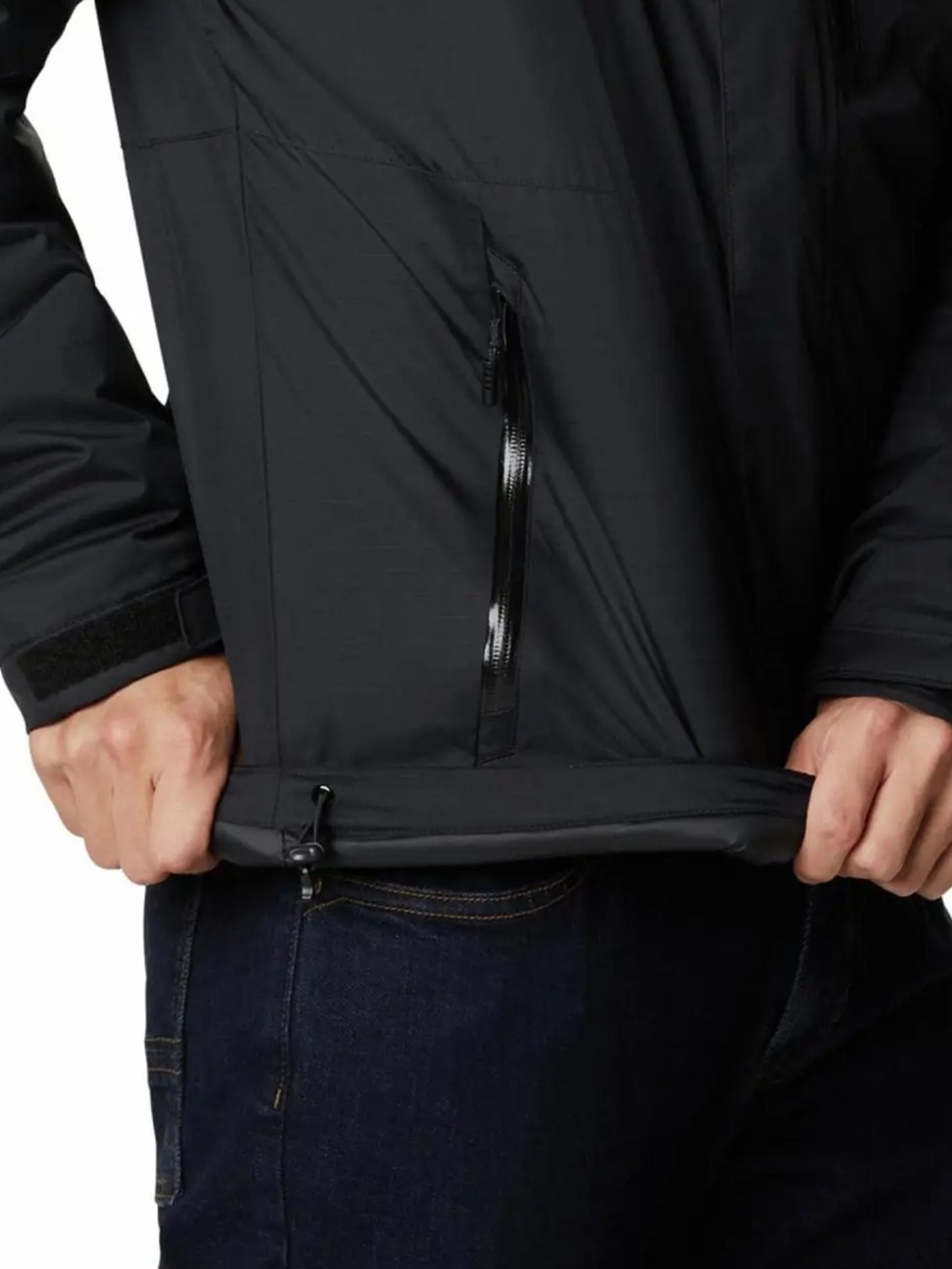 Куртка чоловіча Columbia Oak Harbor™ II Insulated Jacket чорна 2089431-010 — фото 6