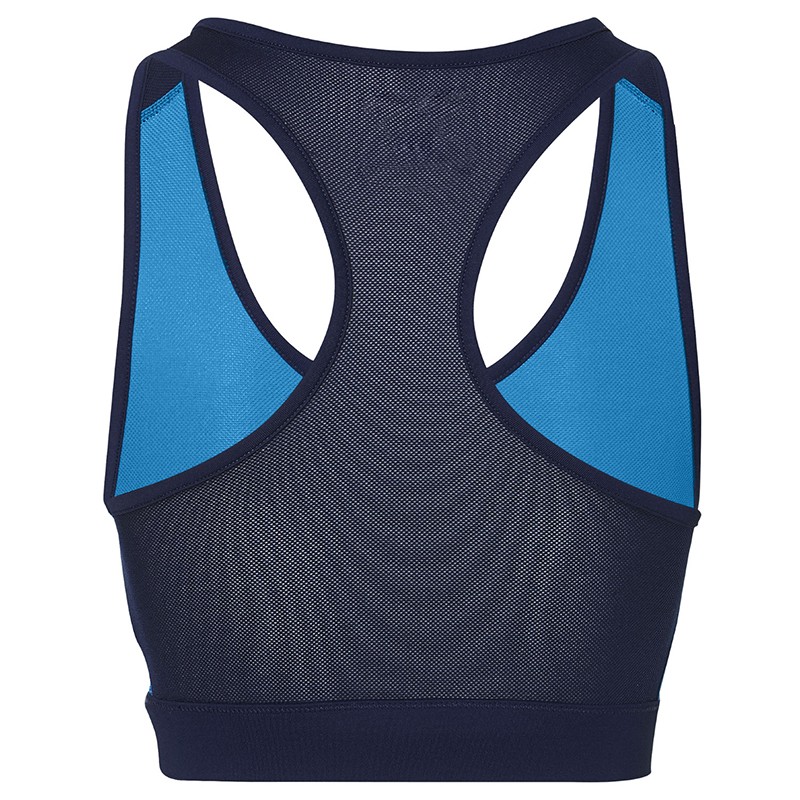 Бра спортивный Asics Racerback Bra (Women) синий 141117-8012 — фото 2