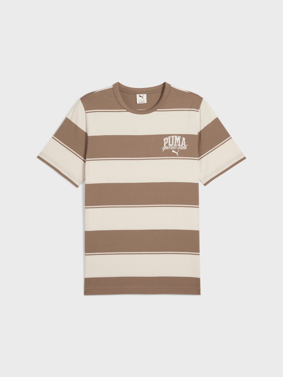 Футболка мужская Puma CLASS Striped Tee коричневая 68465793 — фото 2 — Sport City Футболка мужская Puma CLASS Striped Tee коричневая 68465793 — фото 2