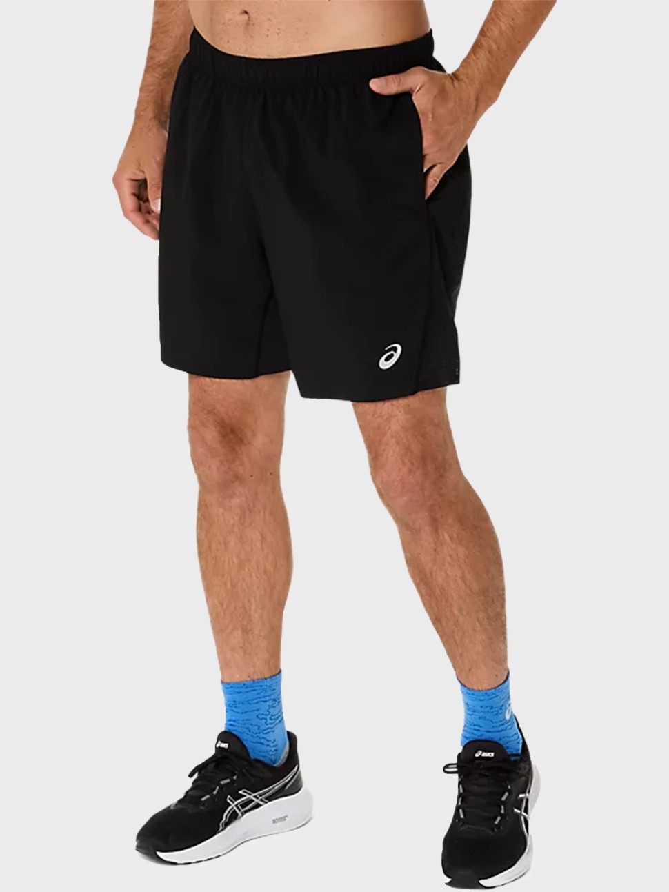 Шорти чоловічі Asics CORE 7IN SHORT чорні 2011D213-001 — фото 4