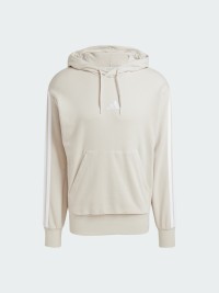 Толстовка мужская Adidas M 3S FT HD бежевая JE6367 изображение 7