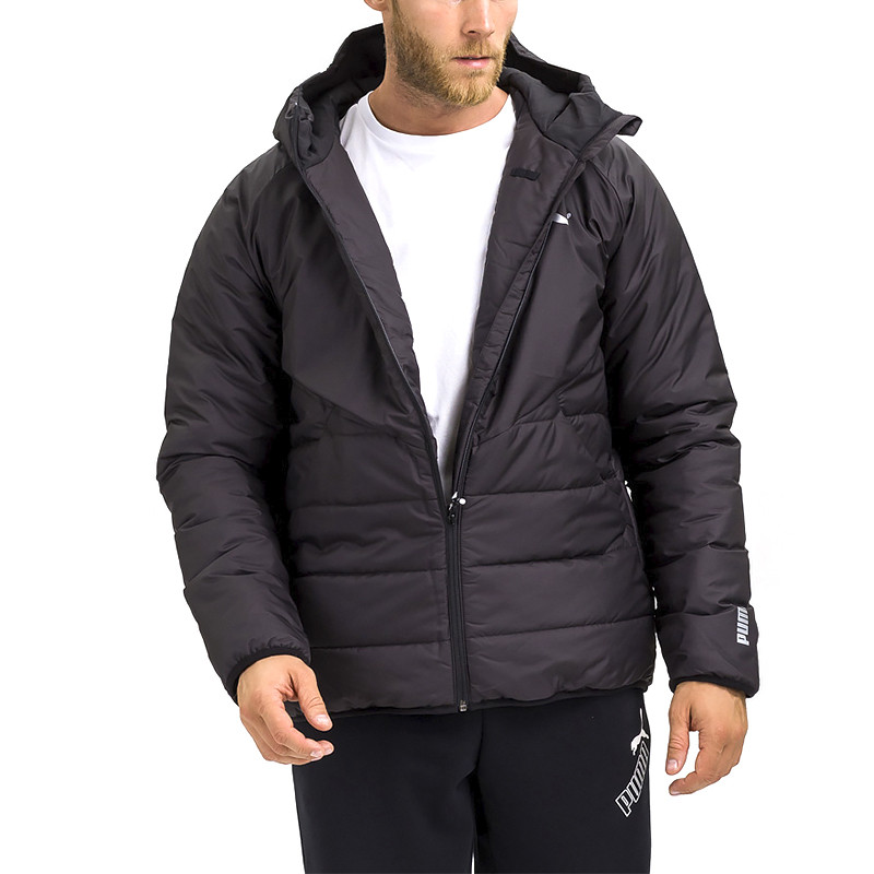 Куртка мужская Puma WarmCELL Padded Jacket черная 58216801 изображение 3