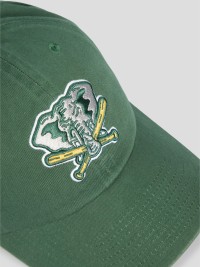 Кепка унісекс 47 Brand COOPERSTOWN OAKLAND ATHLETICS темно-зелена NLRGW18GWS-DG93 изображение 3