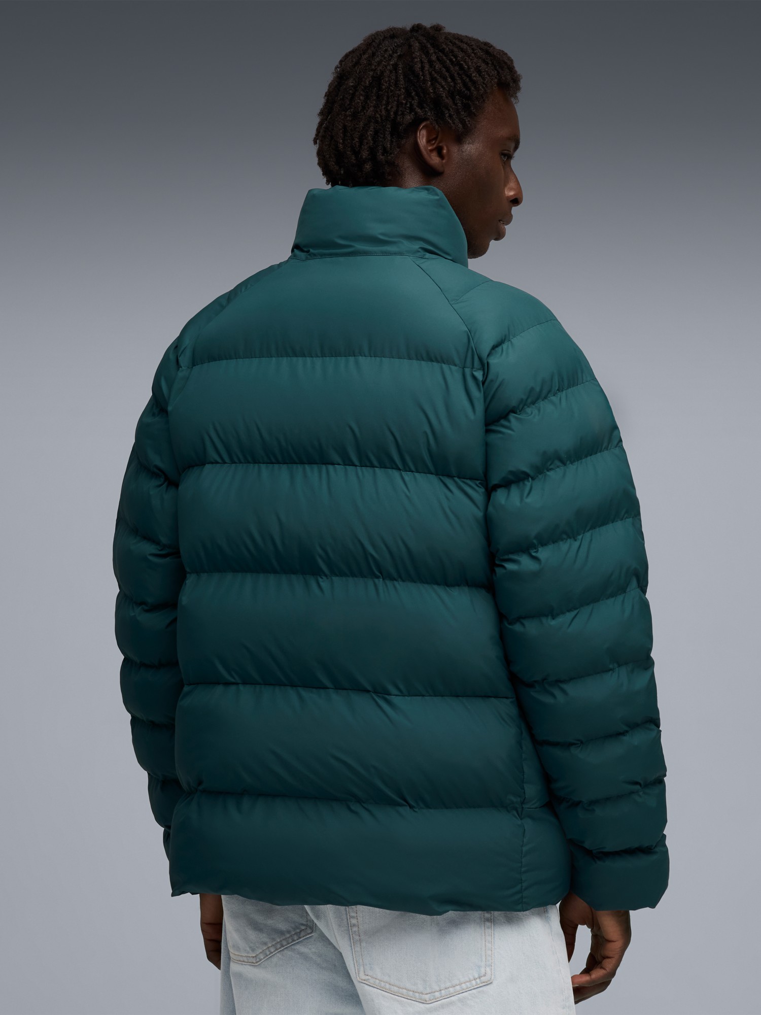 Куртка мужская Puma Mono Jacket зеленая 68837075 изображение 3