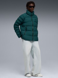 Куртка мужская Puma Mono Jacket зеленая 68837075 изображение 4