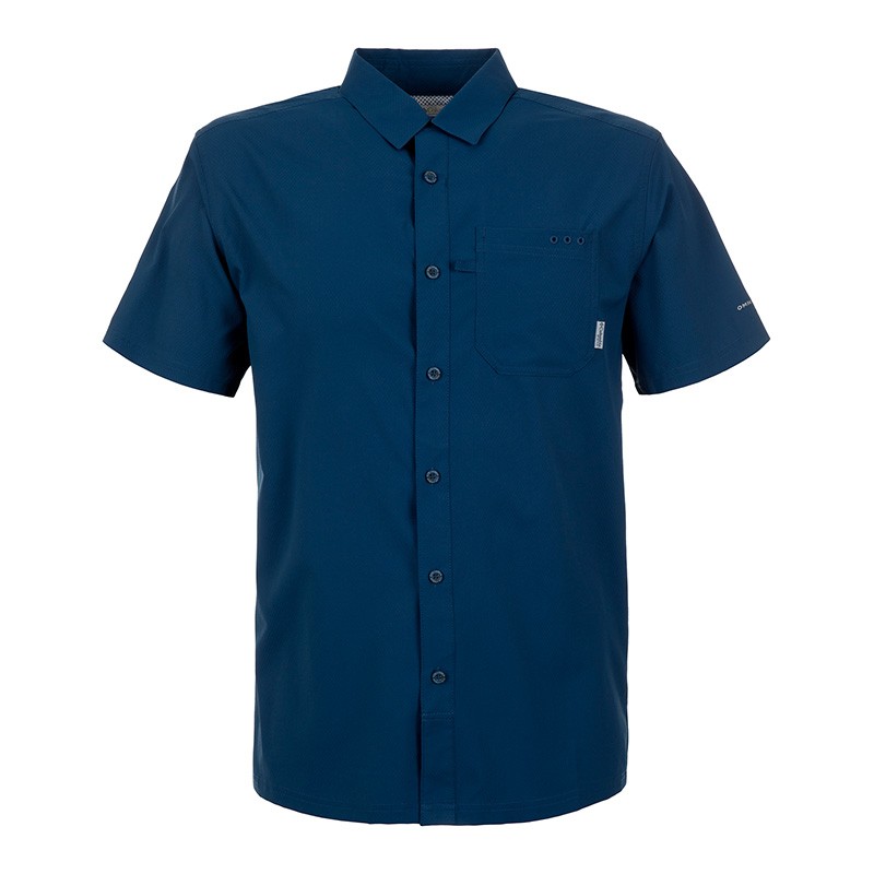 Рубашка мужская Columbia Slack Tide ™ Camp Shirt синяя 1577051-469 — фото 1