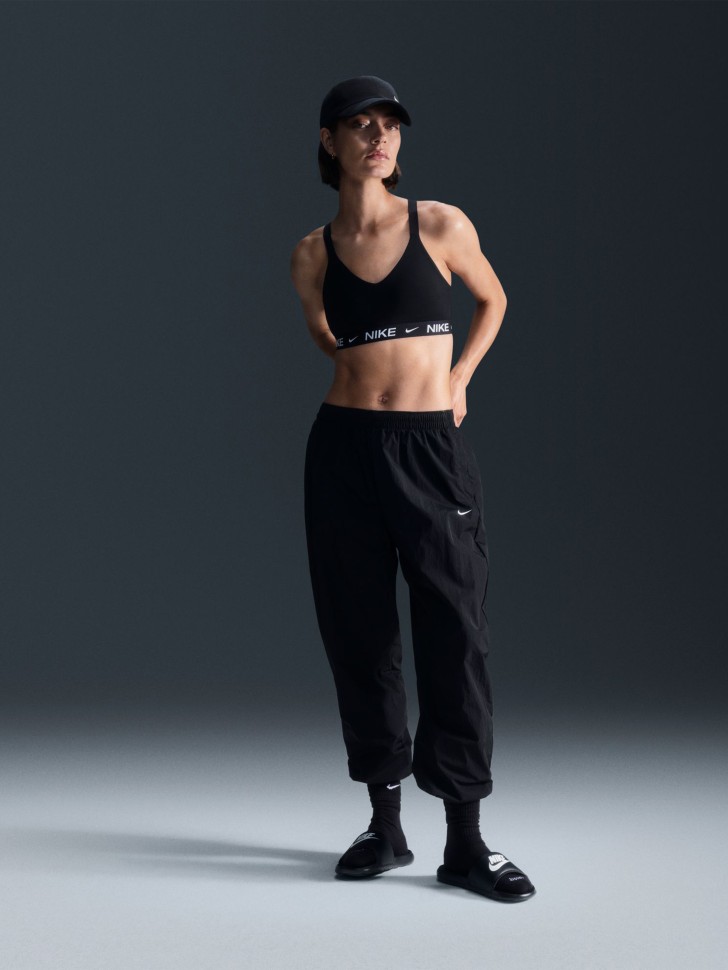 Бра женский Nike W NK DF INDY MED SPT BRA черный FD1065-011 изображение 5