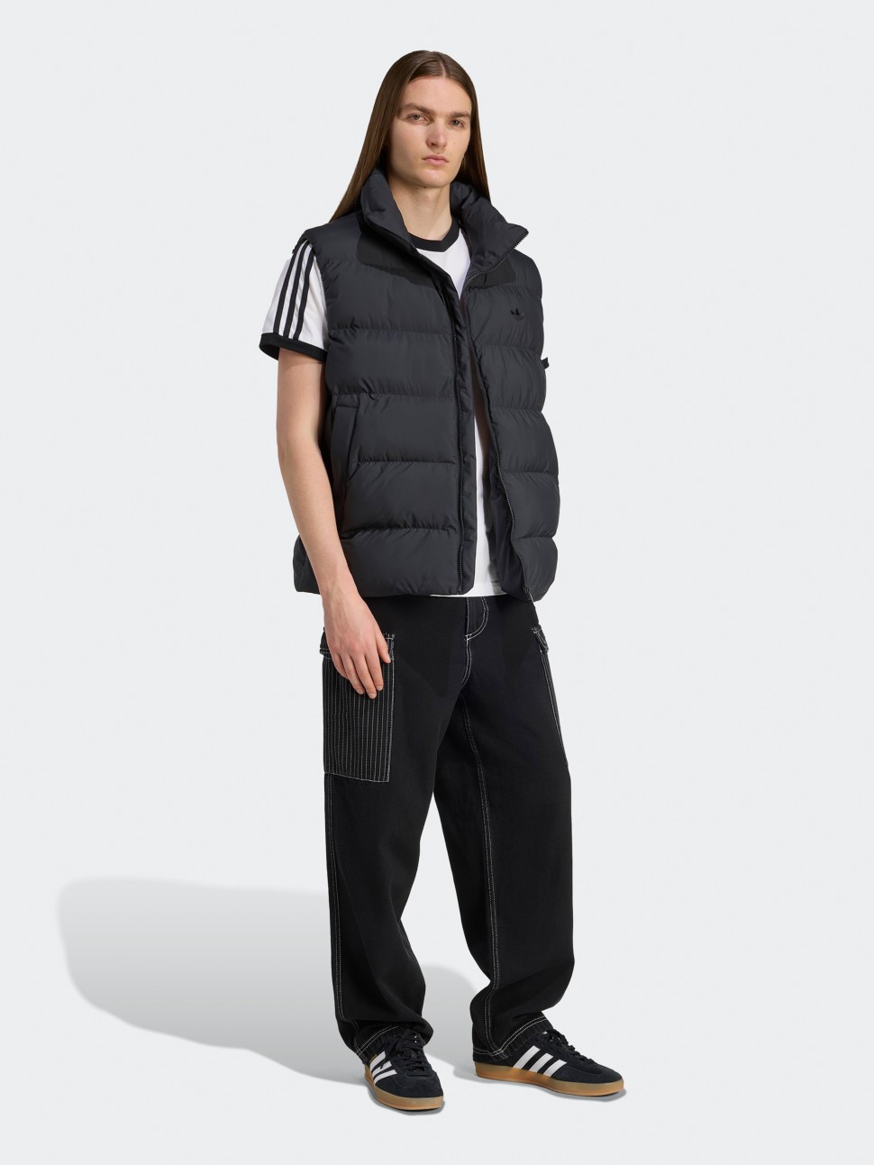 Жилет чоловічий Adidas COMMERCIAL VEST чорний JW5841 — фото 4