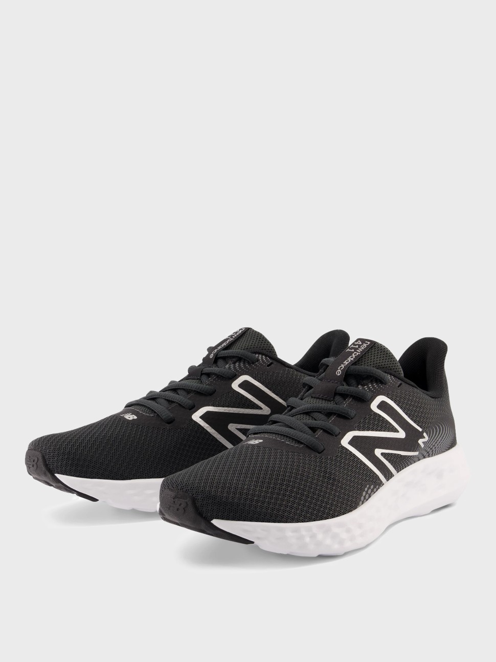 Кроссовки женские New Balance 411 V3 черные W411LB3 — фото 3