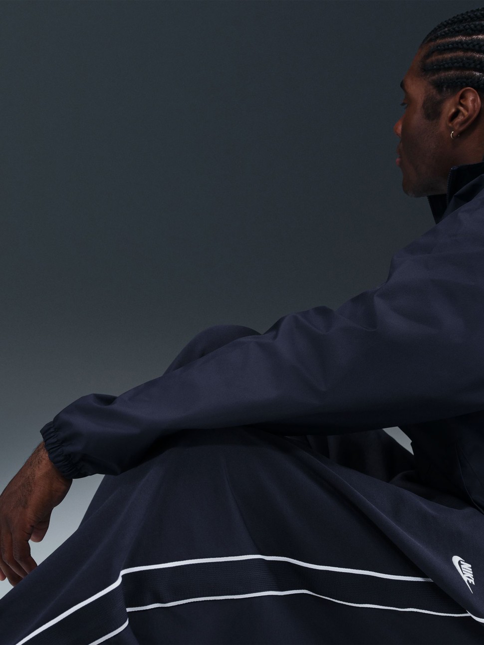 Штани чоловічі Nike M NK CLUB KNIT OS TRACK PANT темно-сині HV1415-451 — фото 6