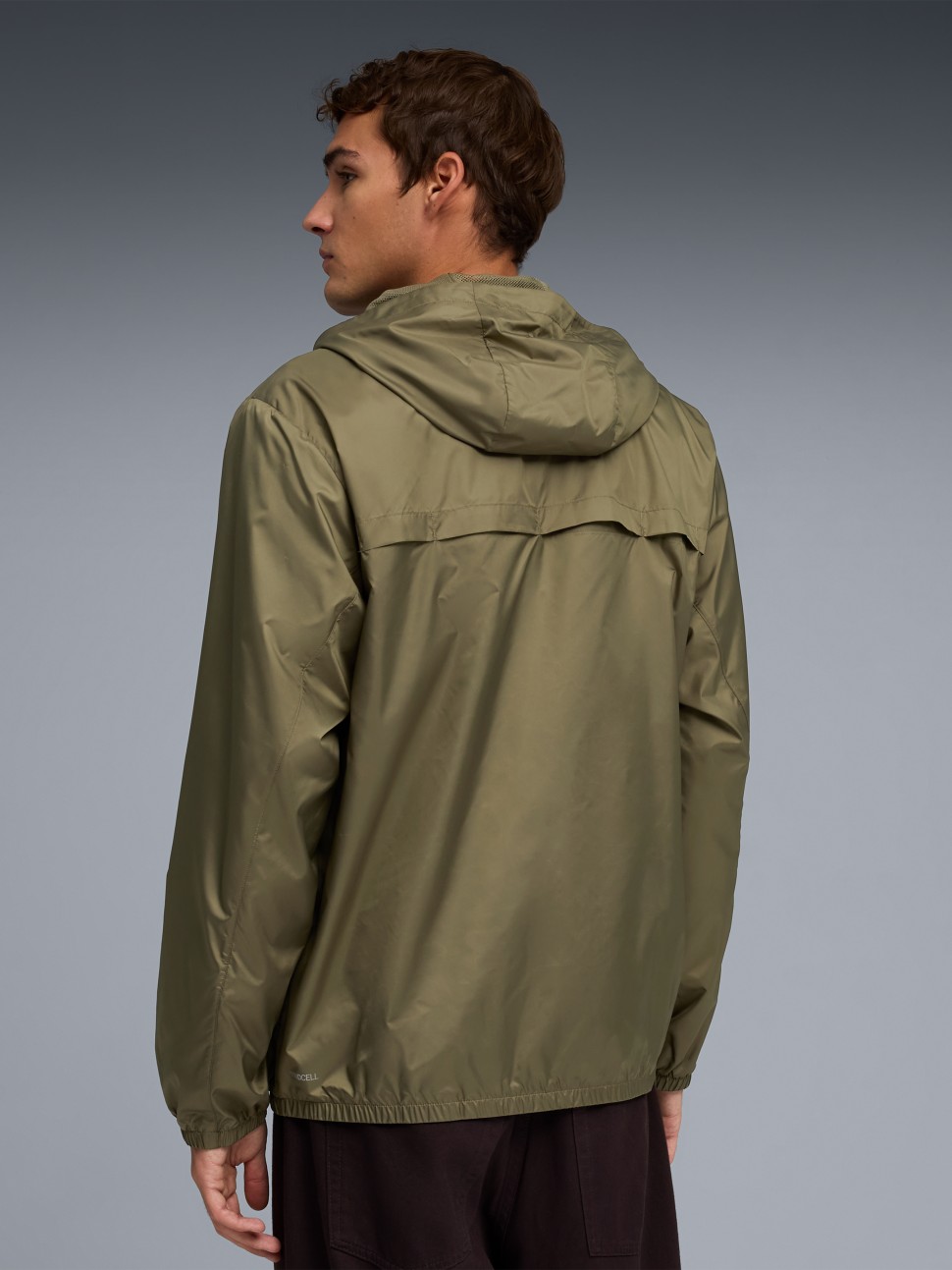 Вітрівка чоловіча Puma Ess Regular Windbreaker хакі 68462581 — фото 3