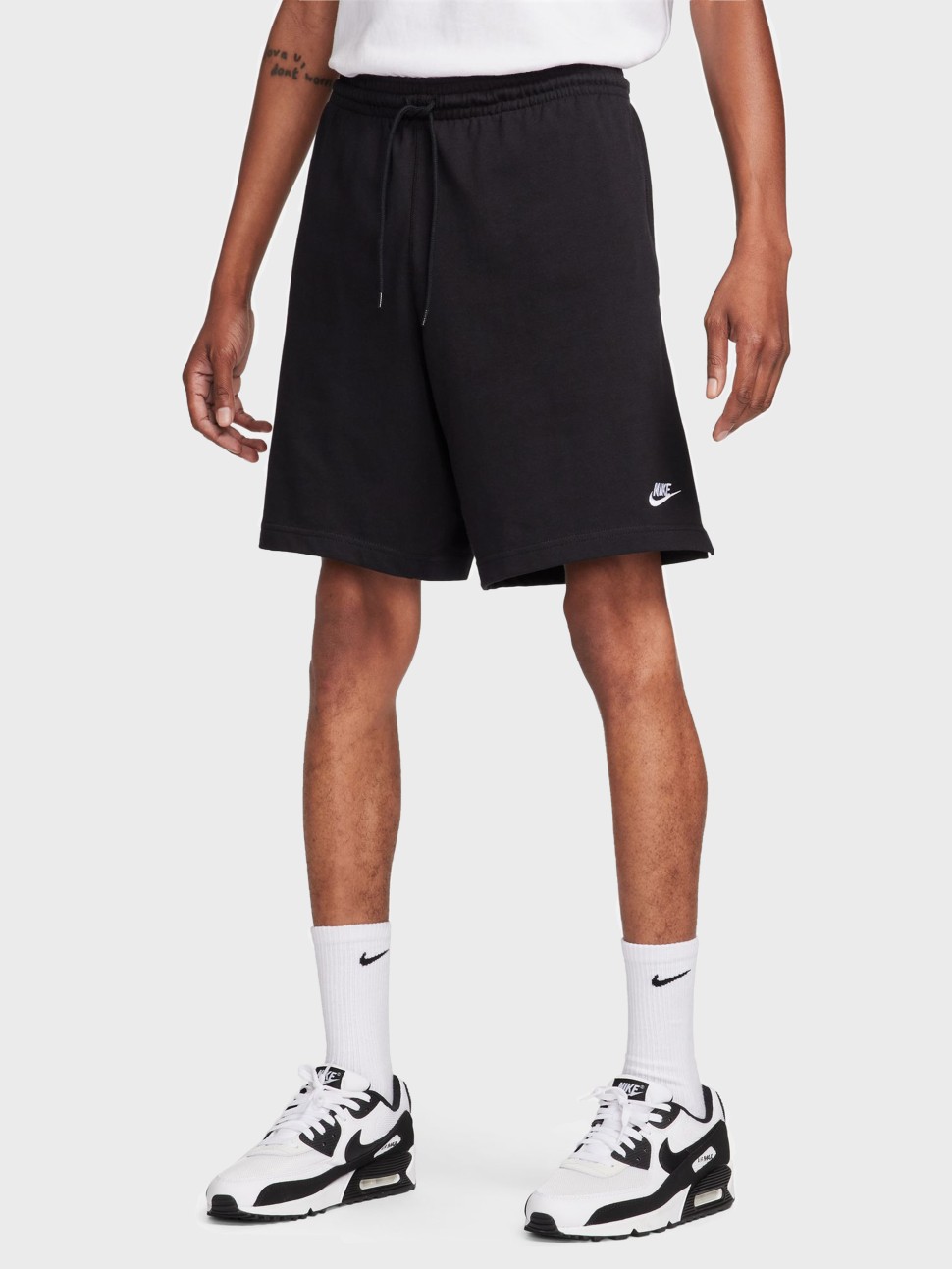 Шорти чоловічі Nike M NK CLUB KNIT SHORT чорні FQ4359-010 — фото 2
