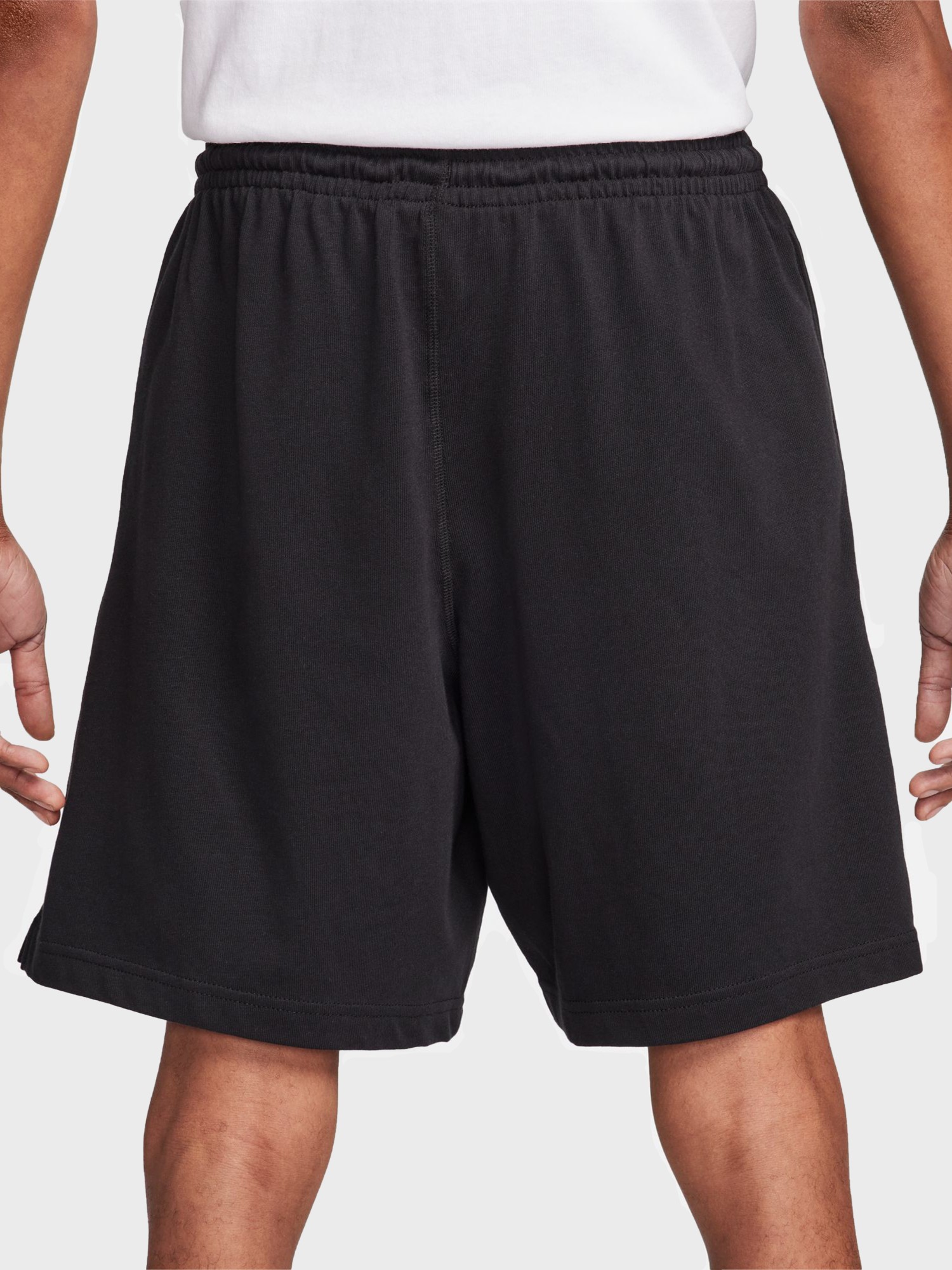 Шорты мужские Nike M NK CLUB KNIT SHORT черные FQ4359-010 изображение 3
