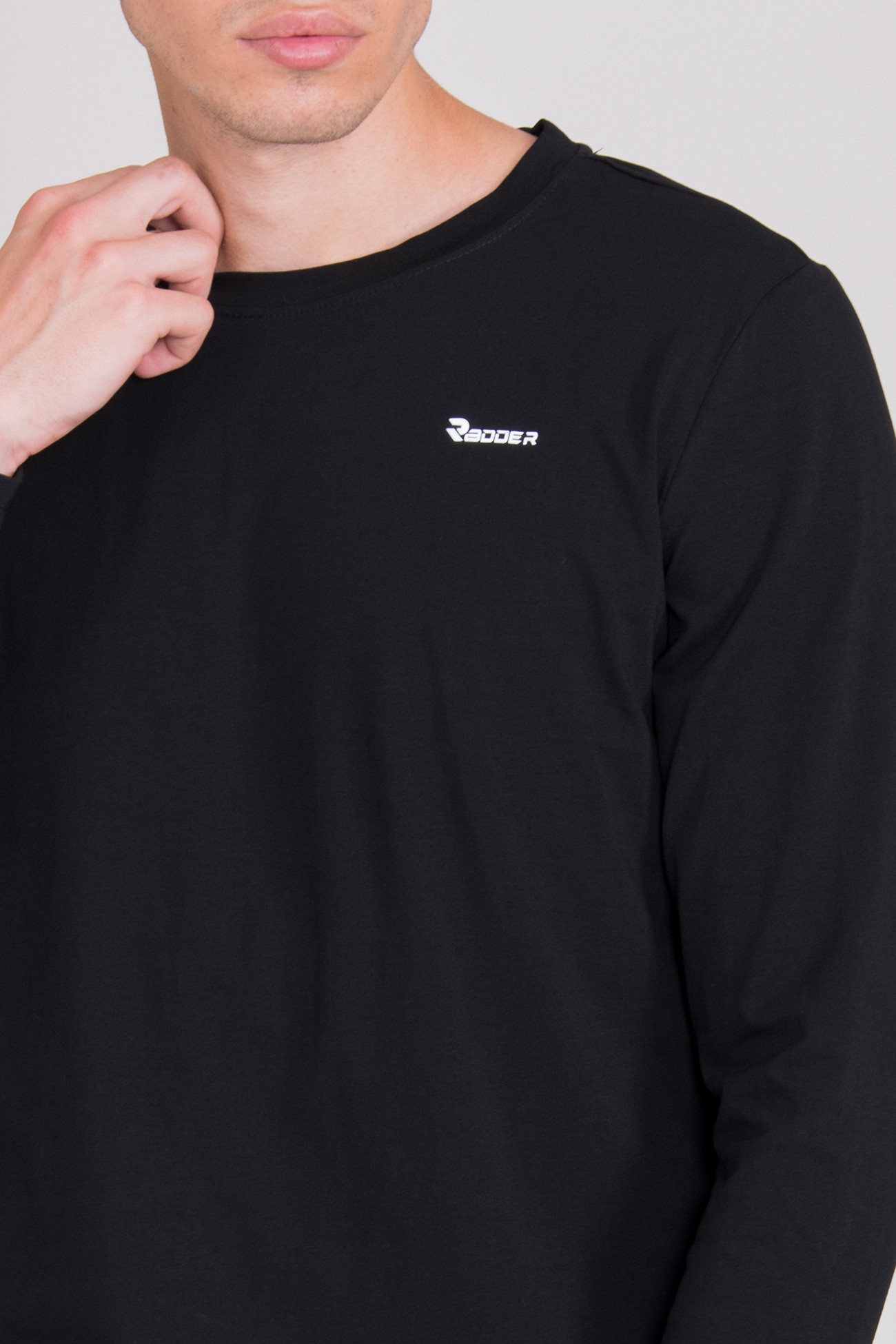 Футболка с длинным рукавом мужская Radder Tarf черная 442146-010 изображение 3