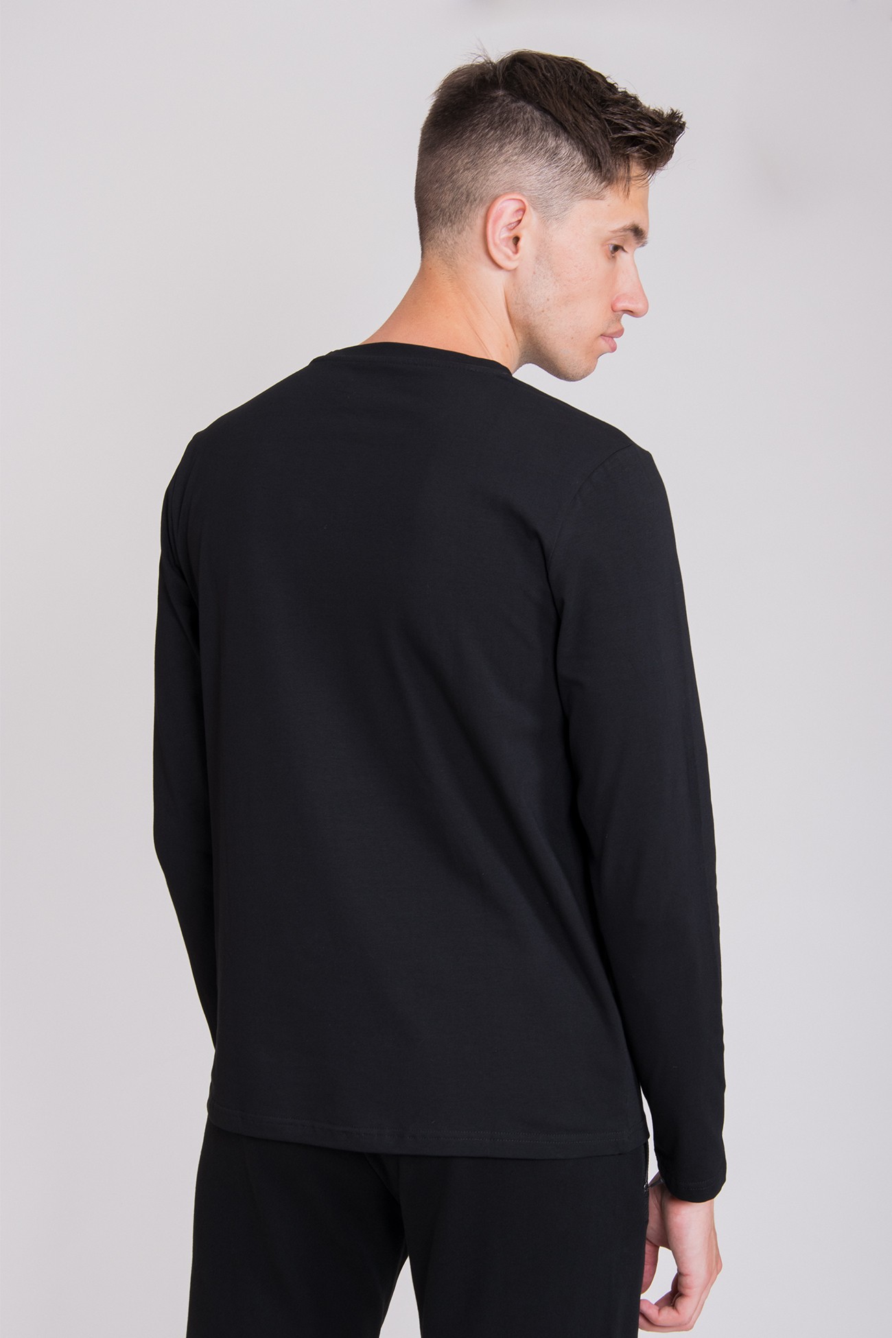 Футболка с длинным рукавом мужская Radder Tarf черная 442146-010 изображение 4