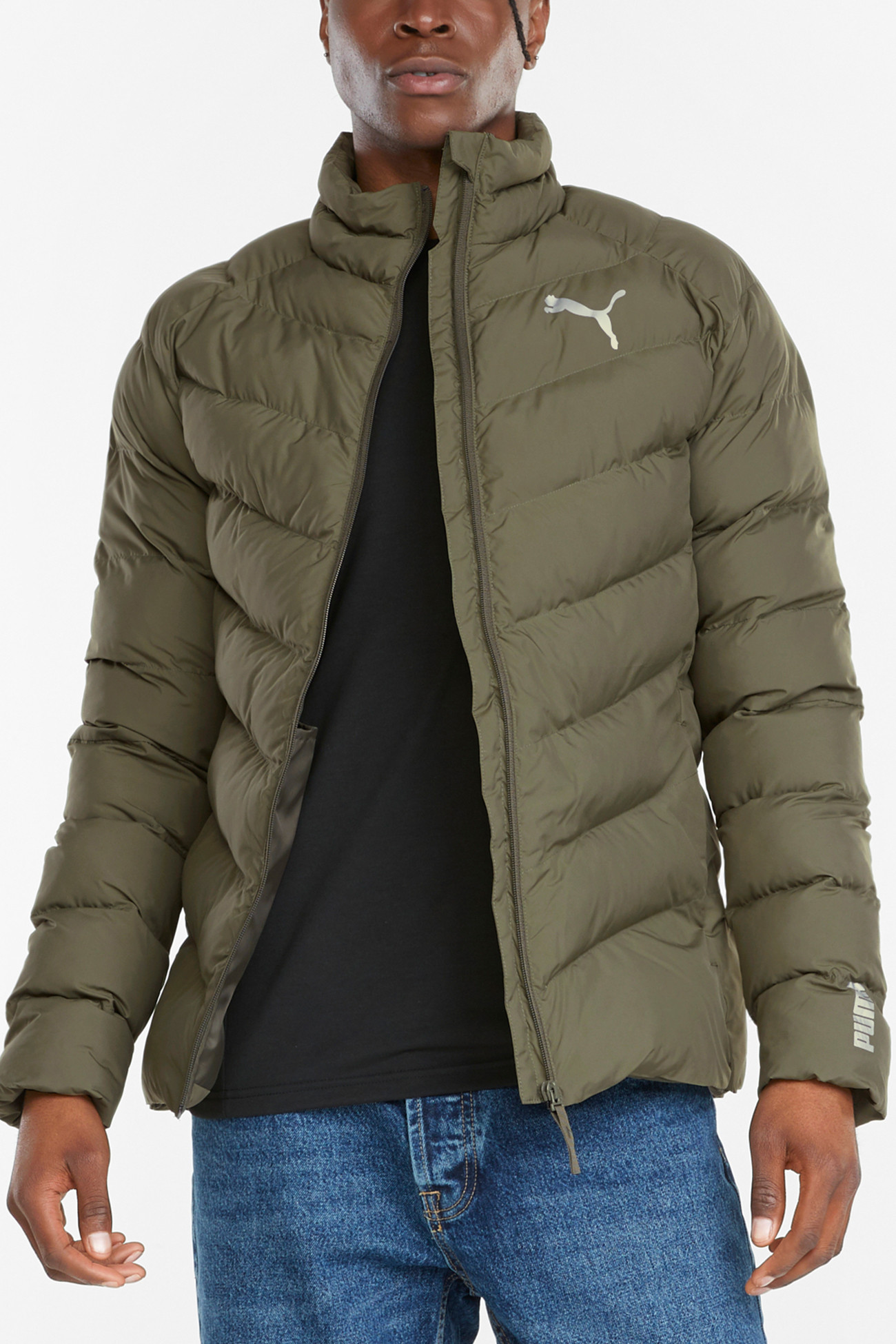 Куртка мужская Puma Warmcell Lightweight Jacket хаки 58769944 изображение 3