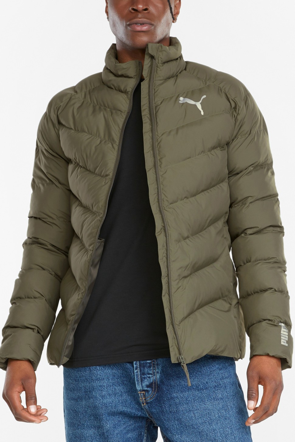 Куртка чоловіча Puma Warmcell Lightweight Jacket хакі 58769944  — фото 3
