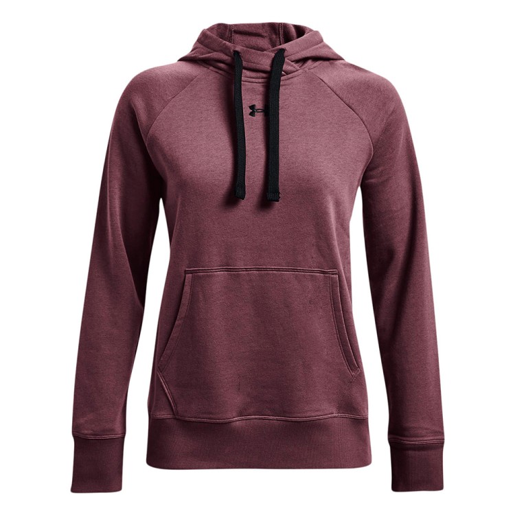 Толстовка жіноча Under Armour Rival Fleece Hb Hoodie фіолетова 1356317-554 изображение 1