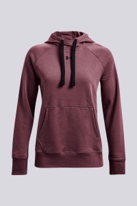 Толстовка жіноча Under Armour Rival Fleece Hb Hoodie фіолетова 1356317-554 изображение 2