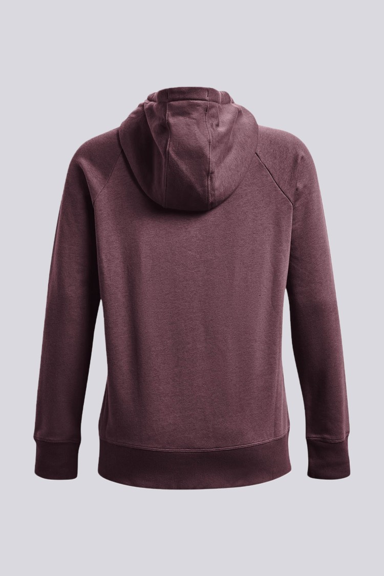 Толстовка жіноча Under Armour Rival Fleece Hb Hoodie фіолетова 1356317-554 изображение 3
